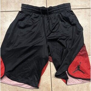 Air Jordan Shorts Mens Large Flight Victory Graphic Basketball 800911-010 Bulls